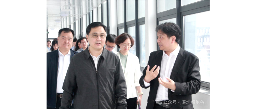 深圳市科创局张林局长一行调研深圳DCBOX小金库官网